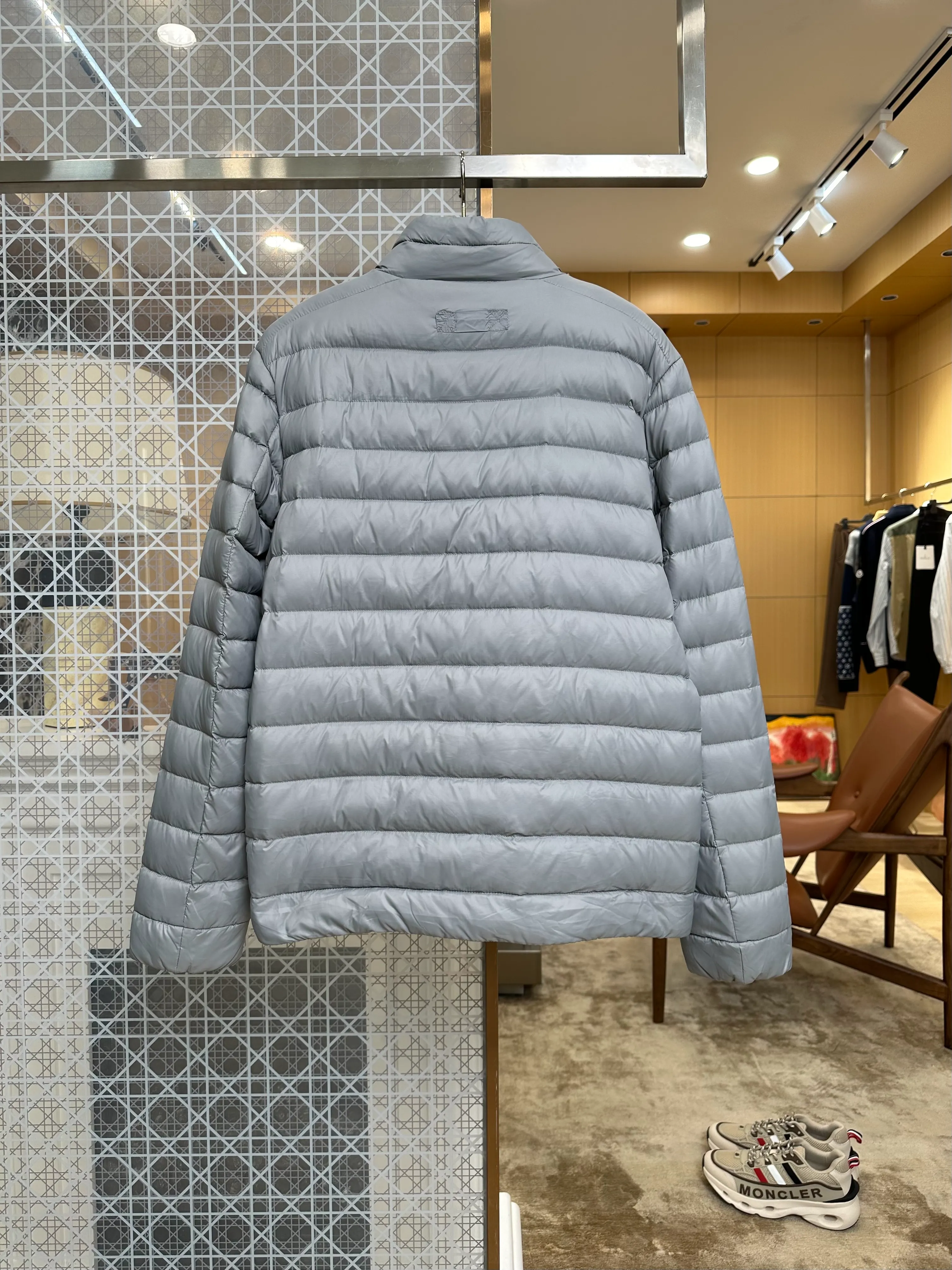 Back View CG Stand Collar Down Jacket