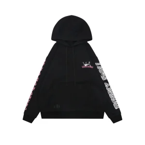 CH Doll Print Vintage Washed Hoodie
