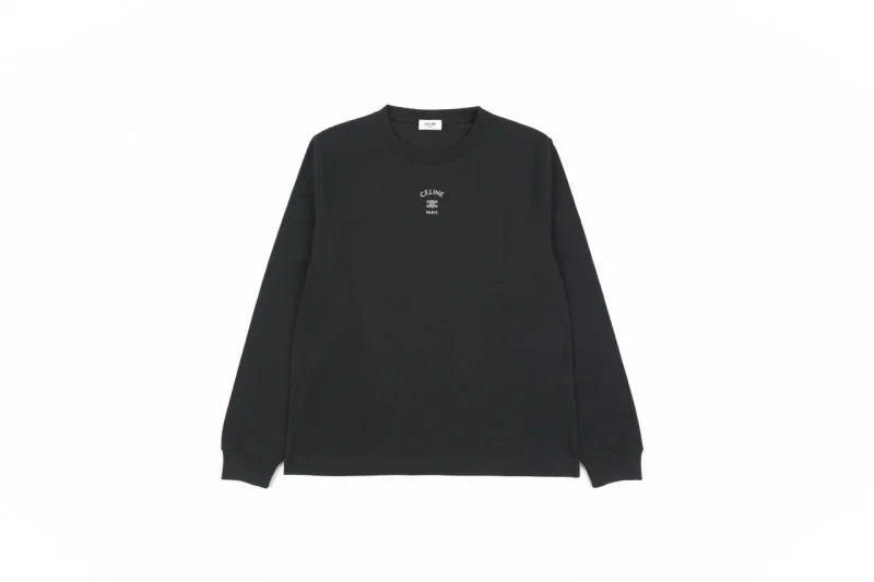 CLN Triomphe Embroidered Crew Neck Long Sleeve Shirt
