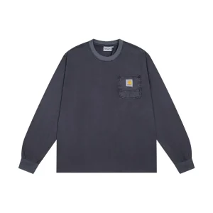 Carhartt Classic Pocket Distressed Long-Sleeve Shirt