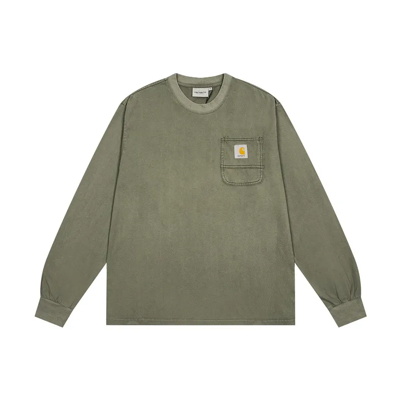 Carhartt Classic Pocket Distressed Long-Sleeve Shirt