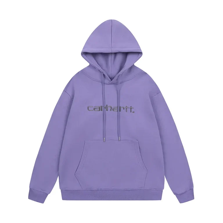 Carhartt WIP Classic Logo Embroidered Pullover Hoodie