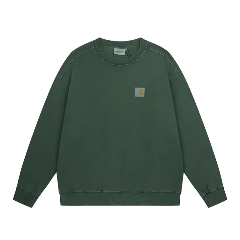 Carhartt WIP Classic Logo Washed Crew Neck Sweatshirt