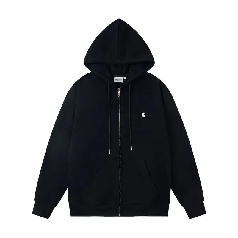 Carhartt WIP Classic Small Logo Double-Zip Hoodie