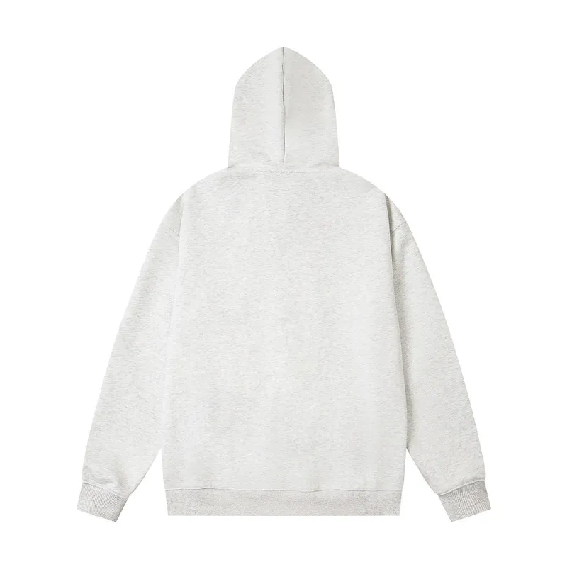 Back View Carhartt WIP Classic Small Logo Double-Zip Hoodie