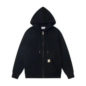 Carhartt WIP Classic Small Logo Zip-Up Hoodie