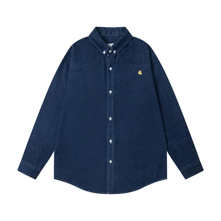 Carhartt WIP Gold Label Embroidered Washed Denim Shirt