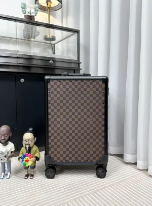 Damier Ebene rolling luggage front view