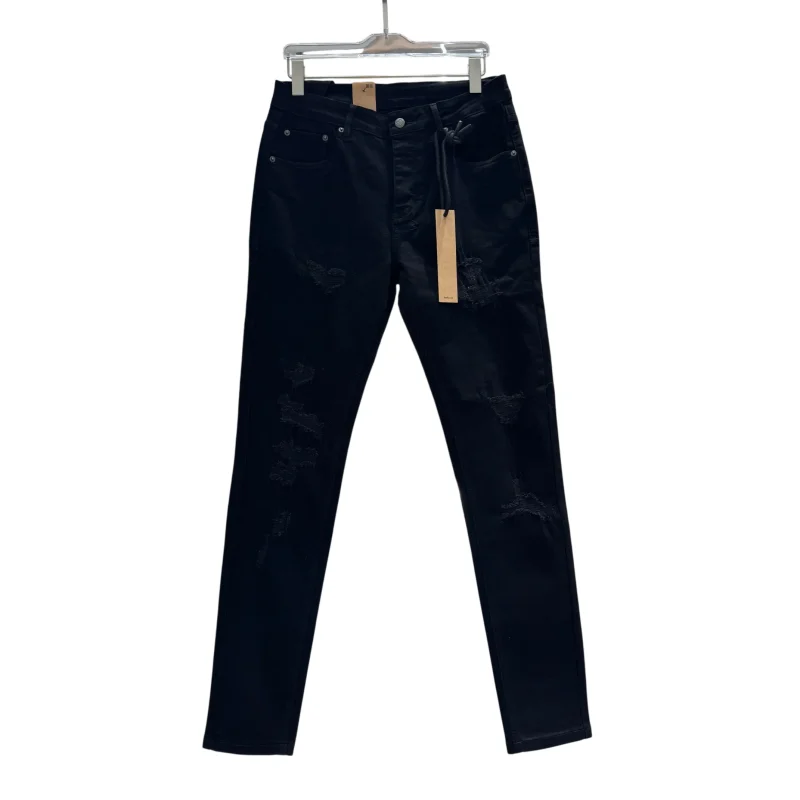Ksubi Distressed Ripped Slim Fit Jeans