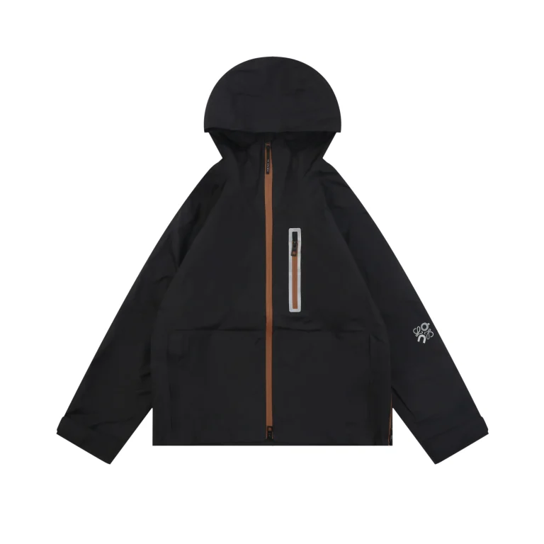 Lo x On Logo Seam-Sealed Hooded Windbreaker Jacket