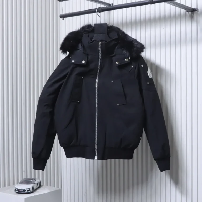 M.K. 2002 Silver Scissors Short Down Jacket