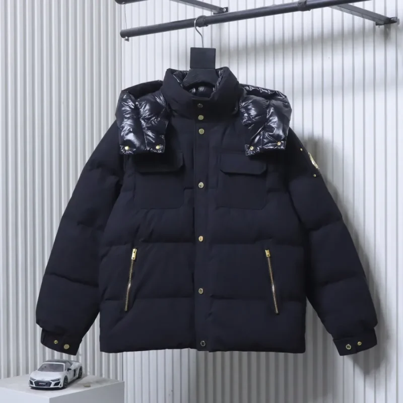 M.K. Gold Scissors 2-in-1 Hooded Down Jacket