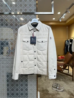 Mcler Corduroy Collar Goose Down Jacket