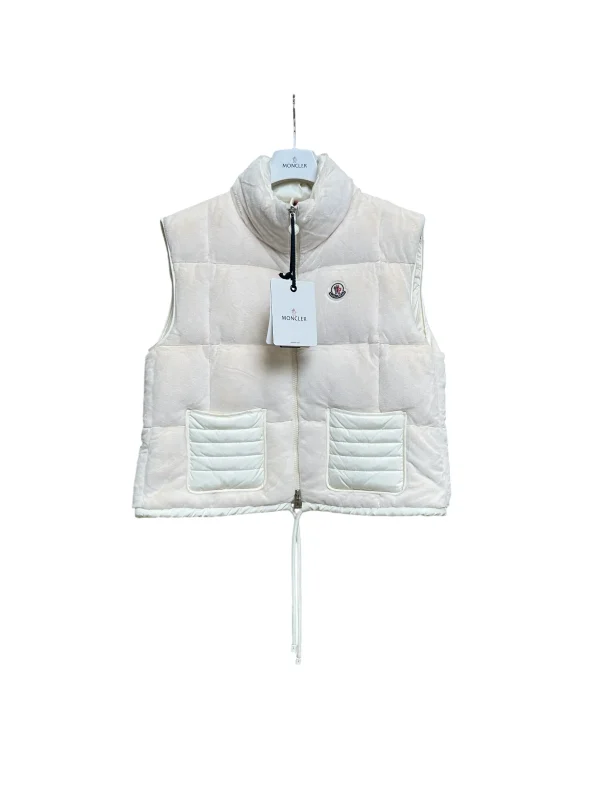 Mcler Corduroy Stand Collar Goose Down Vest