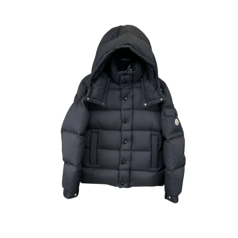 Mcler Maya Anniversary Matte Logo Hooded Down Jacket