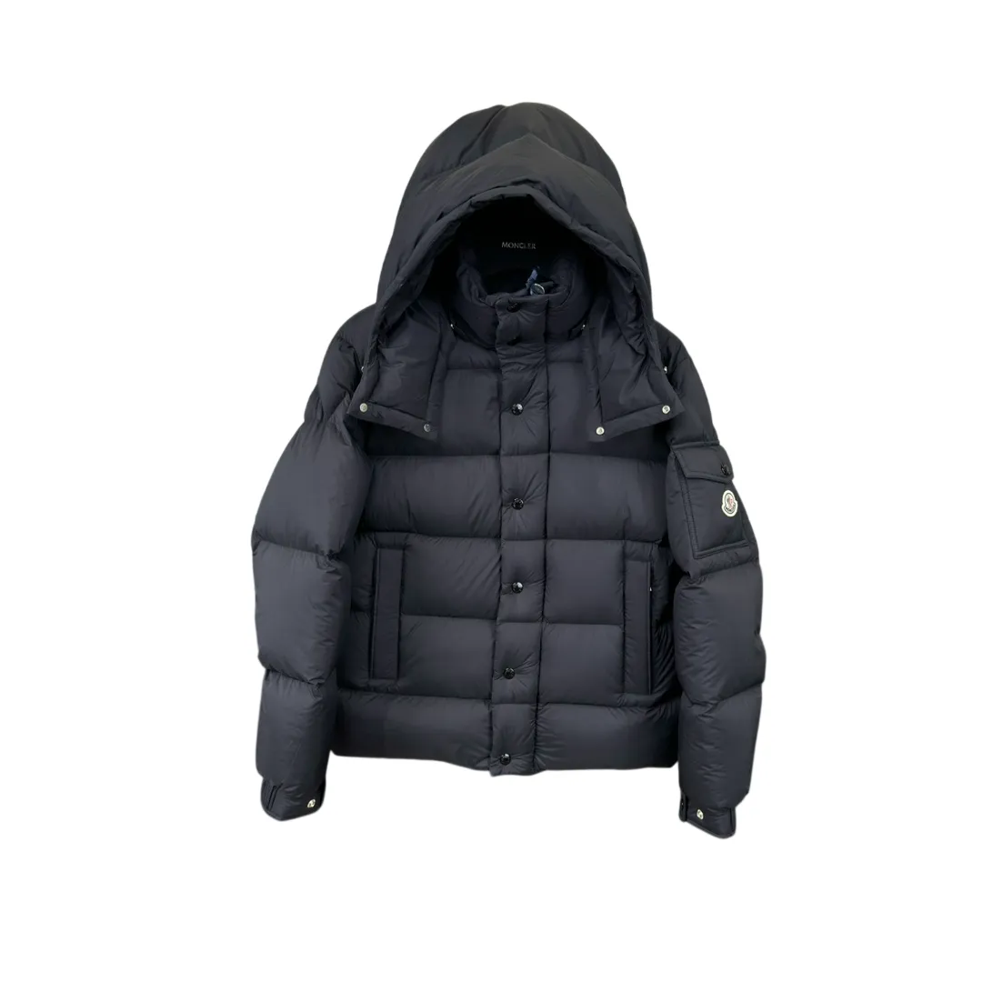 Mcler Maya Anniversary Matte Logo Hooded Down Jacket
