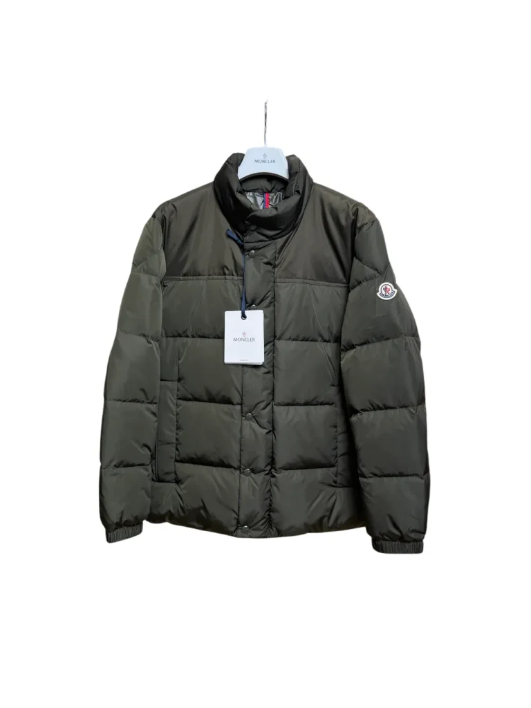 Mcler Stand Collar Patchwork Goose Down Jacket