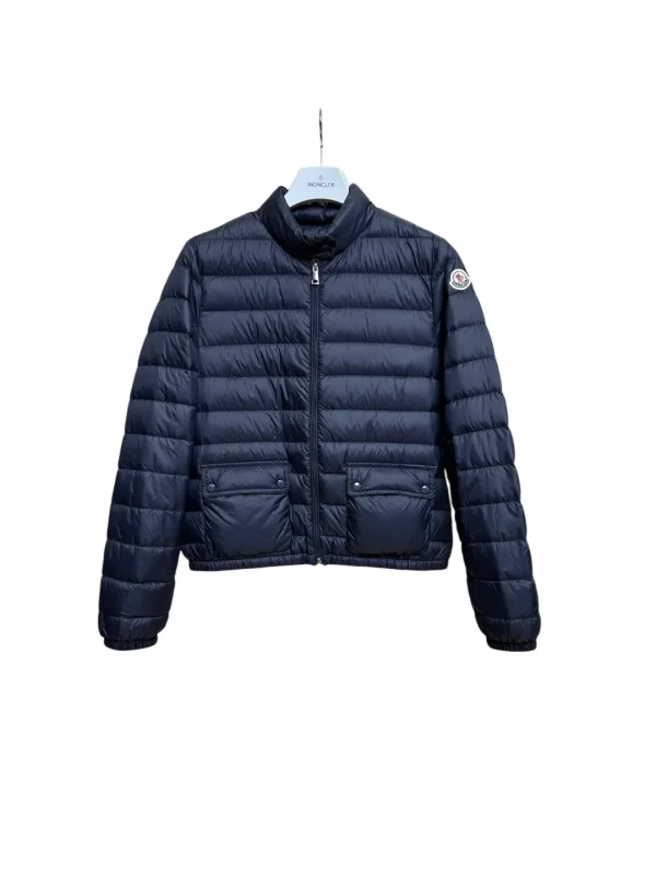 Mcler Women's Lightweight Cropped Stand Collar Goose Down Jacket