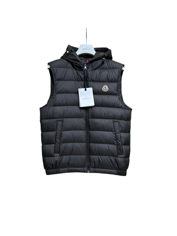 Mcler Zipper Hooded Down Vest
