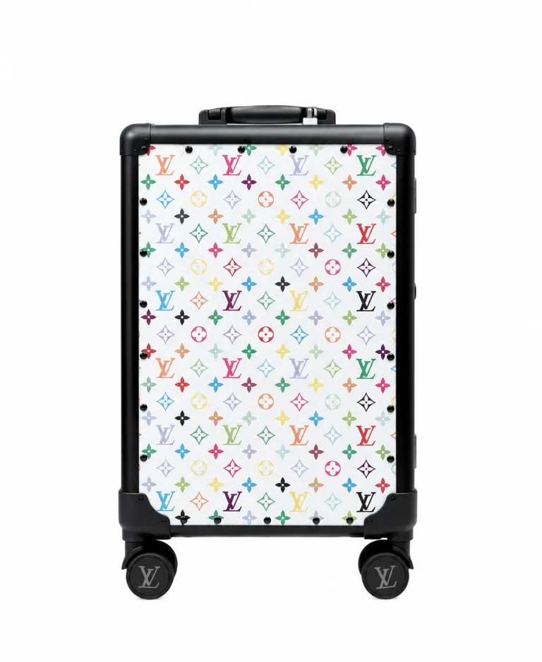 Multicolor Monogram Rolling Travel Luggage