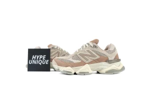 New Balance 9060 Mushroom Arid Stone Sneakers Side Profile
