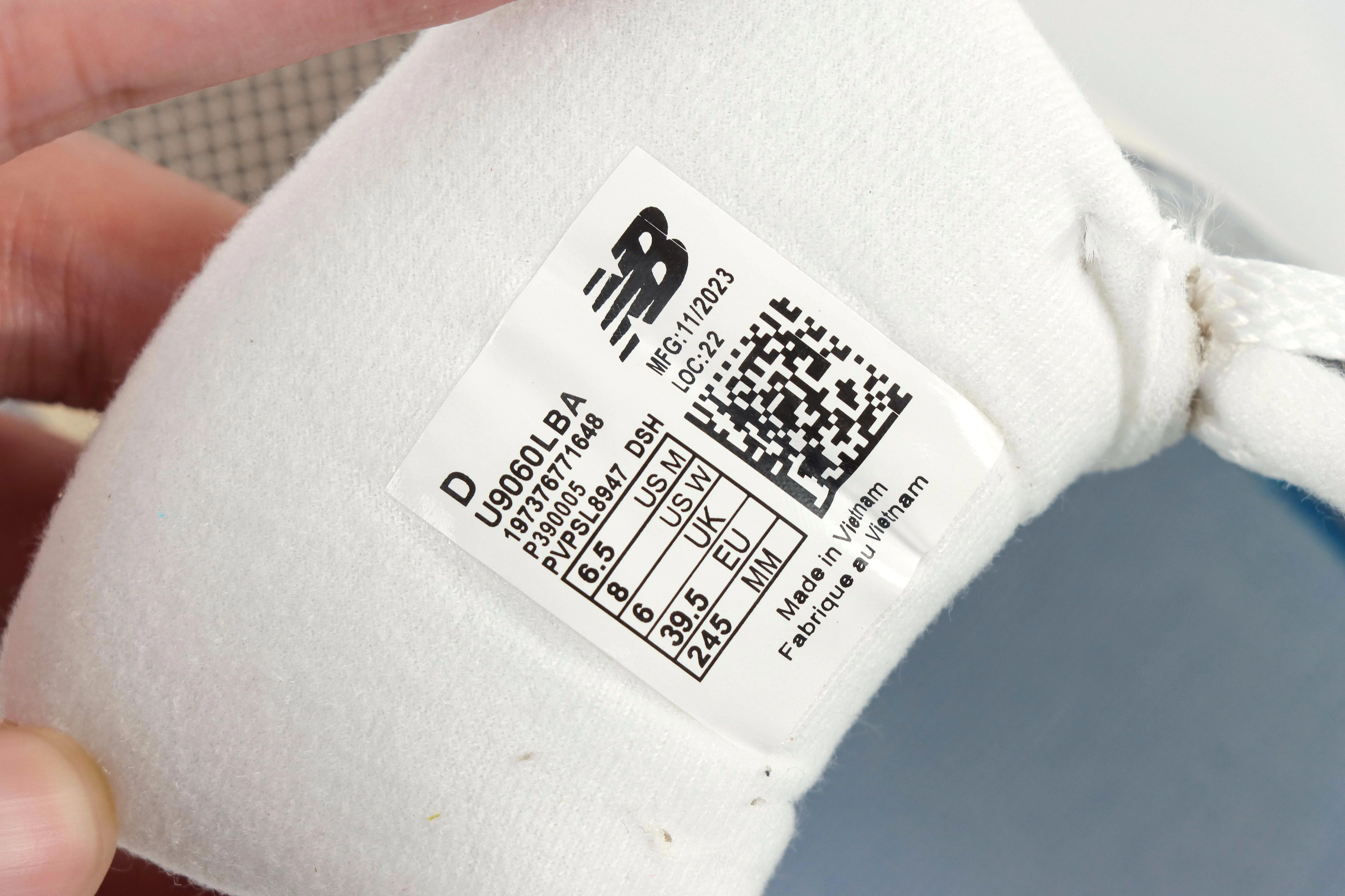 Size Label