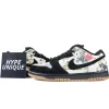 Sup x N1k3 SB Dunk Low Rammellzee Sneakers "Black Multi-Color"