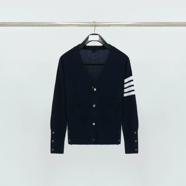 TB 100% Wool Button-Front Cardigan Sweater