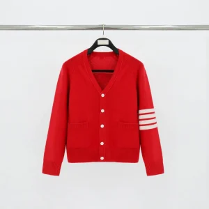 TB Short 100% Wool Raglan Cardigan Sweater