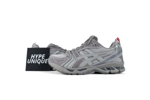 TB x ASICS GEL-KAYANO 14 Grey Sneakers Profile View