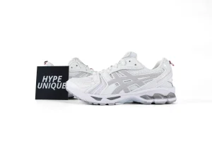 TB x ASICS GEL-KAYANO 14 White Sneakers Profile View