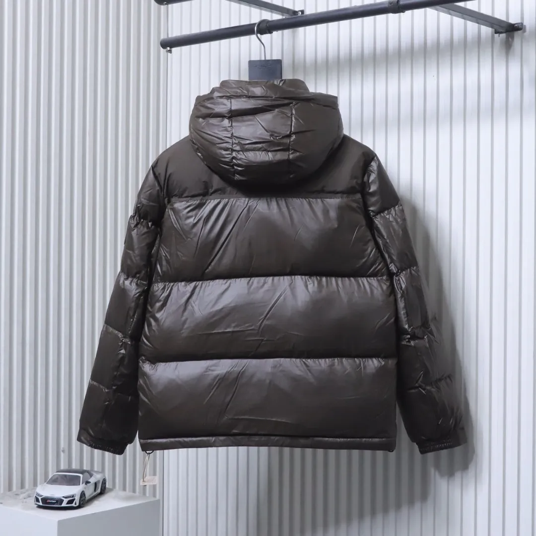 Back View BBR EKD Hooded Down Jacket