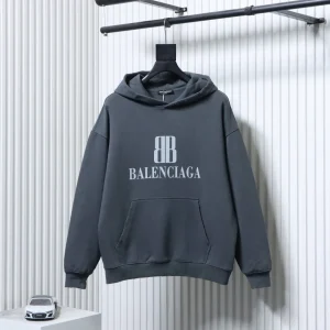BLCG Nano BB Logo Distressed Washed Hoodie