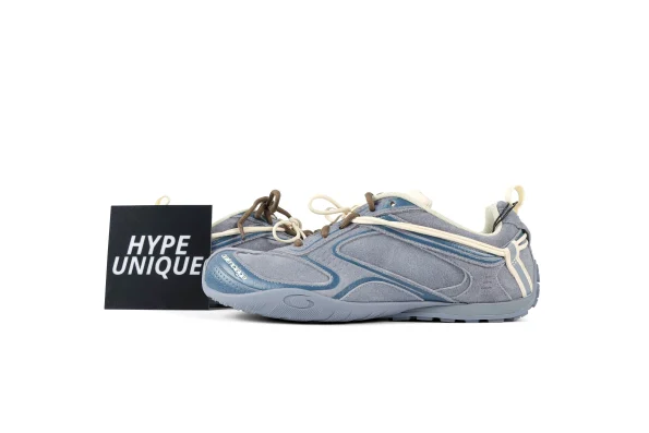 BLCG Radar "Velvety Blue Grey" Suede Sneakers