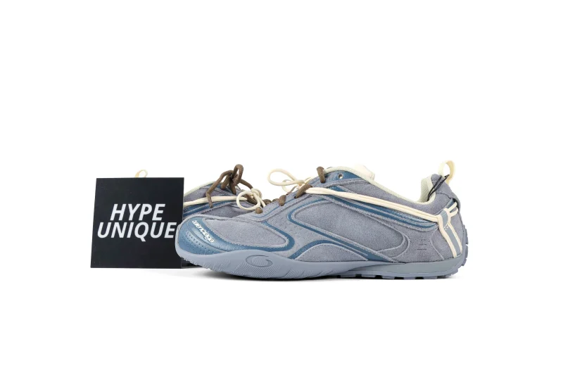 BLCG Radar "Velvety Blue Grey" Suede Sneakers