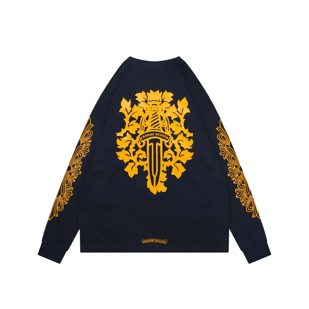 Back View CH Vine & Sword Long Sleeve Shirt