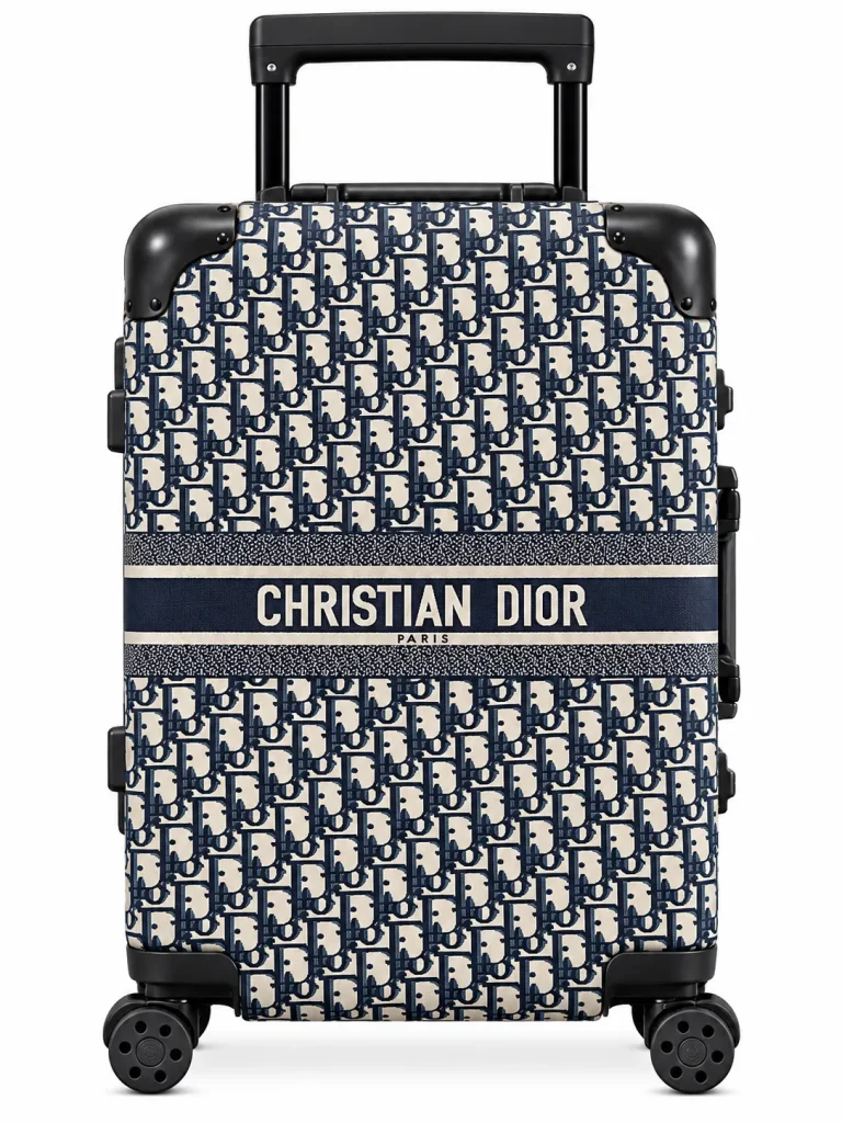 D301 Monogram Rolling Suitcase Front View