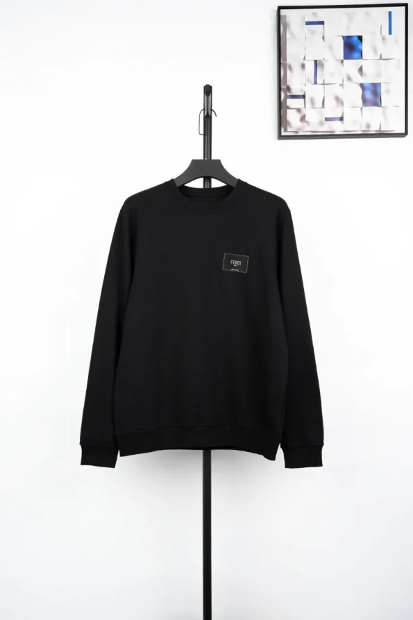 FF Double Logo Embroidered Sweatshirt