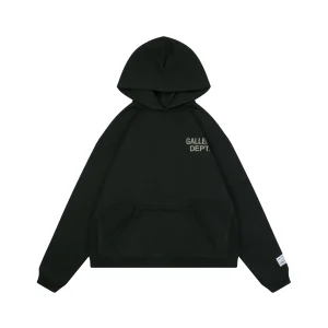 Front View Gallery Dept 25Fw 90S English Letter Print Hoodie