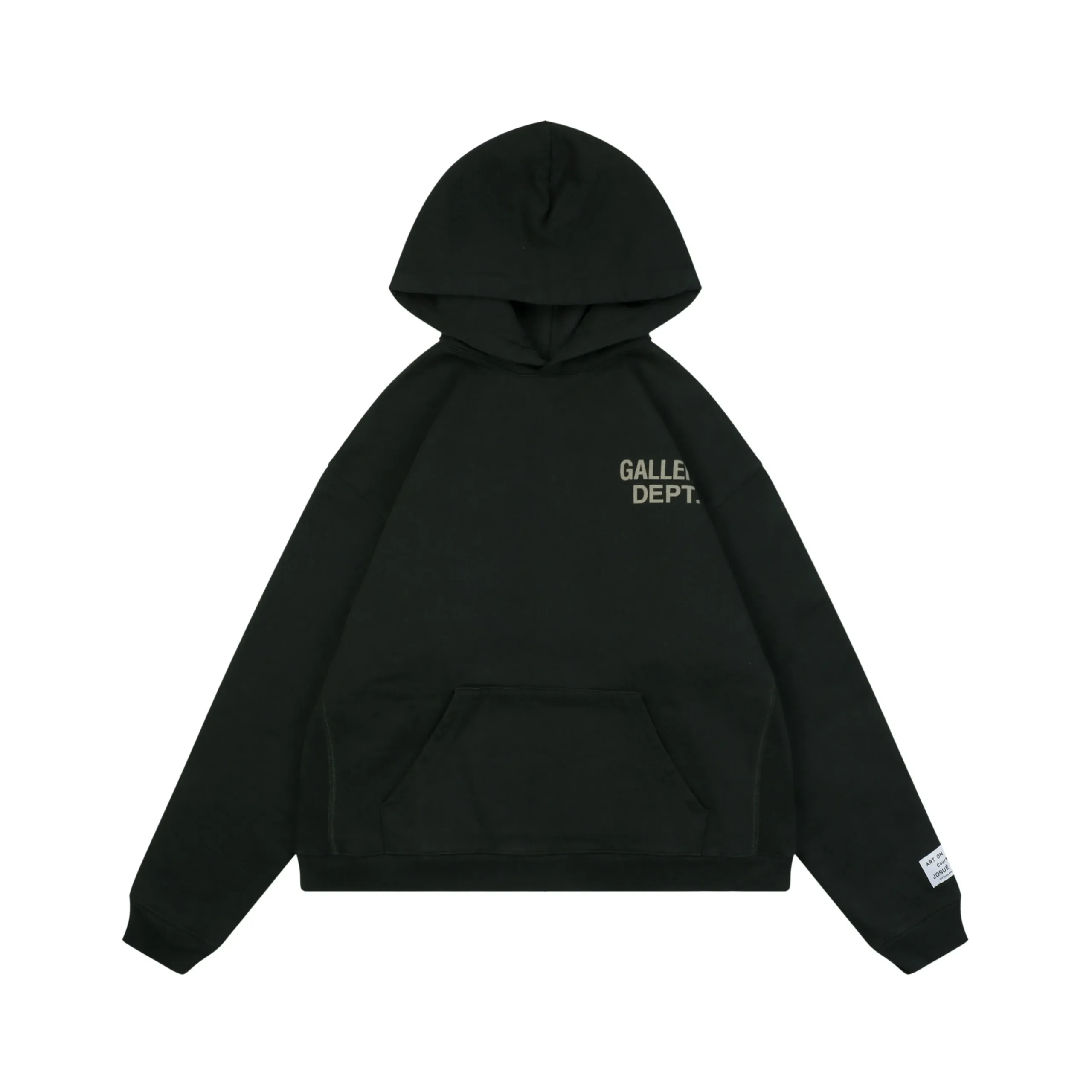 Front View Gallery Dept 25Fw 90S English Letter Print Hoodie