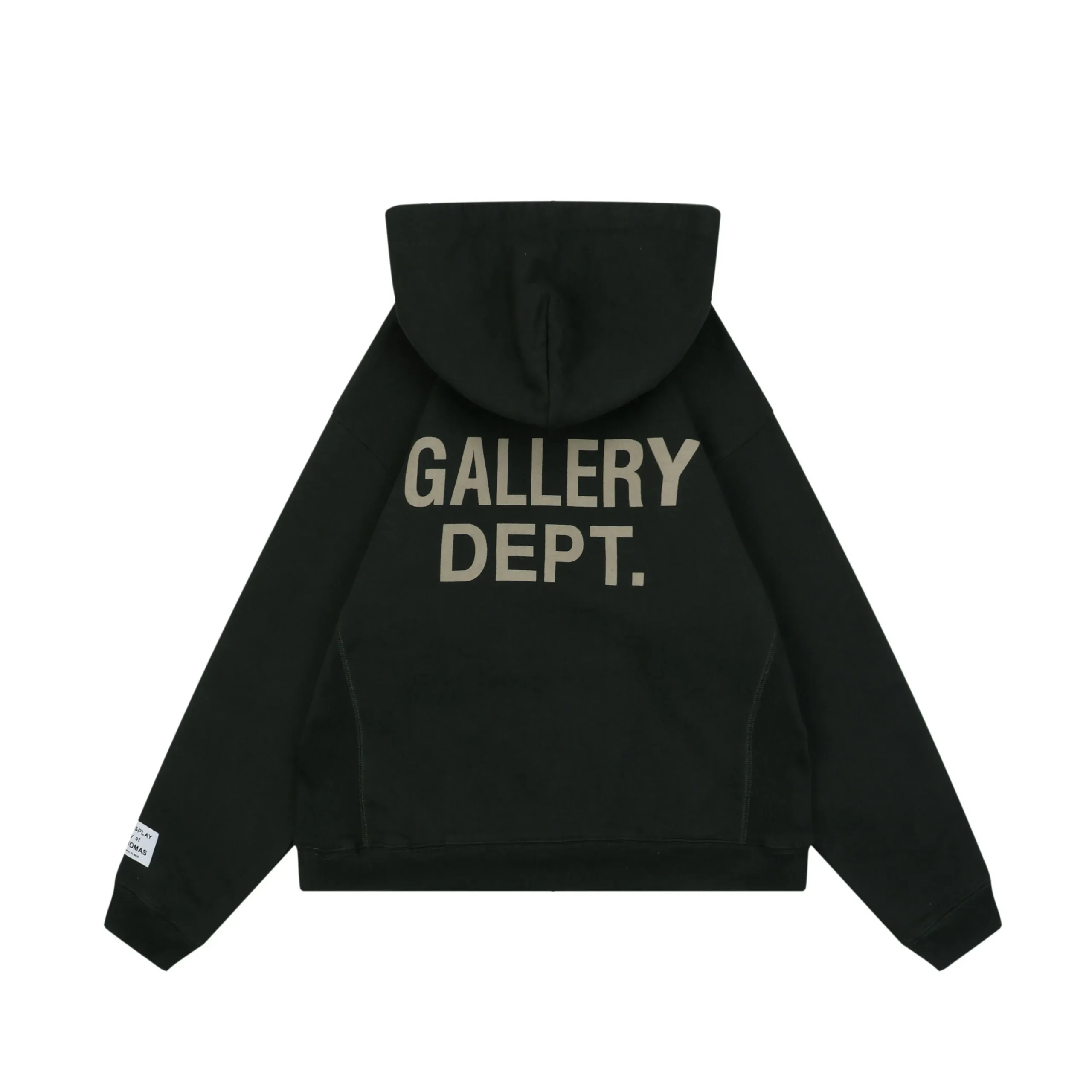 Back View Gallery Dept 25Fw 90S English Letter Print Hoodie