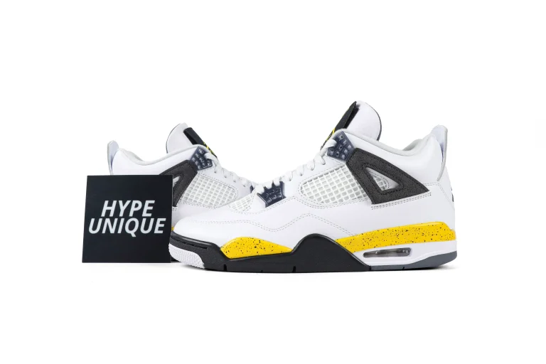 Jordan 4 Retro Rare Air Tour Yellow 2026 Side Profile