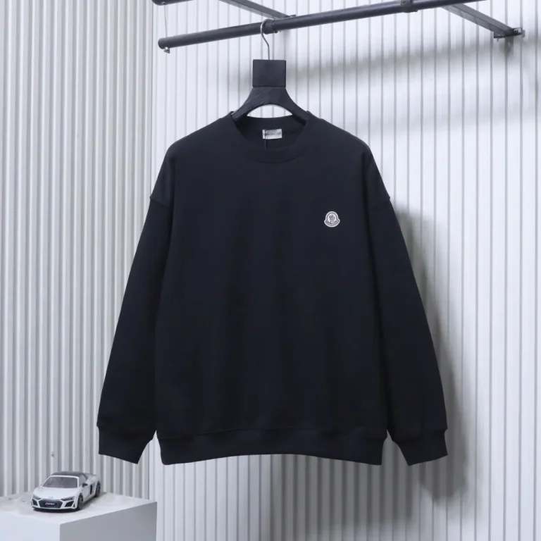 Front View Mcler 26SS Classic Crewneck Sweatshirt