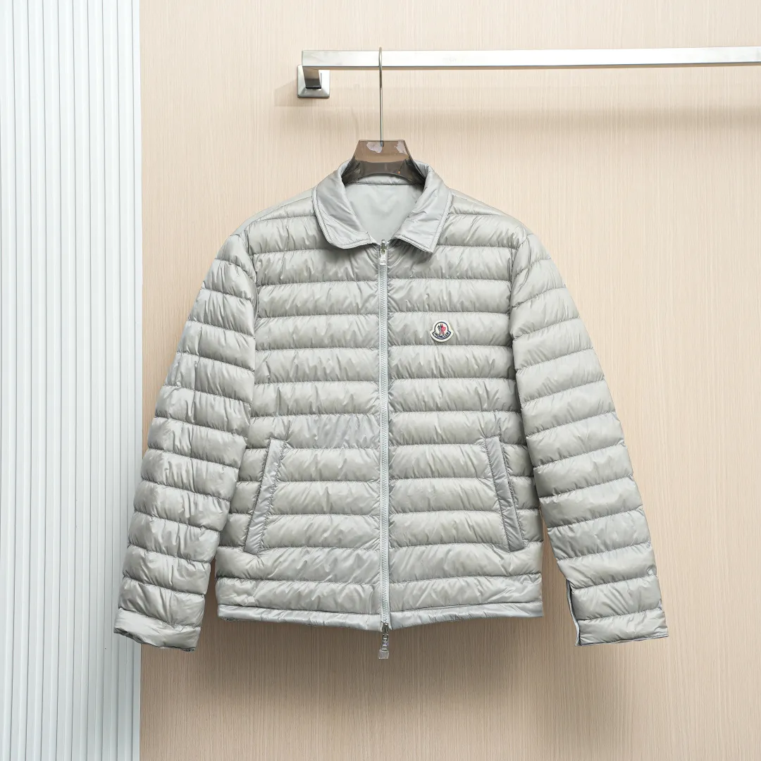 Reverse Mcler Cidone Reversible Shirt Style Down Jacket