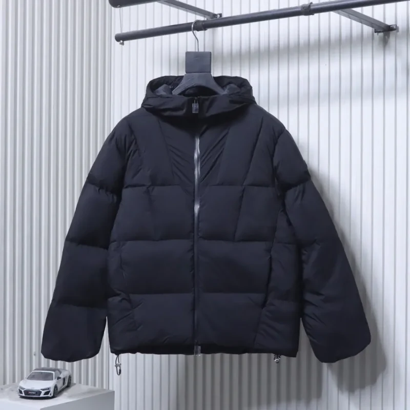 Mcler Fusain Diamond Quilted Hooded Down Jacket