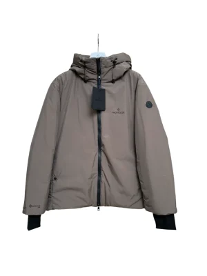 Front View Mcler GORE-TEX PRO Hooded Goose Down Jacket