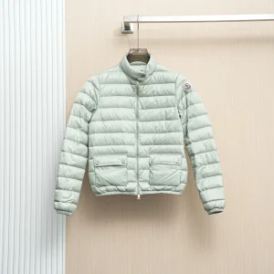 Front View Mcler MIRN Mengkelai Lace Series Women's Stand Collar Down Jacket