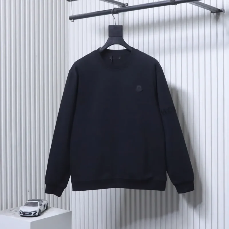 Mcler Small Logo Terry Cotton Sweatshirt