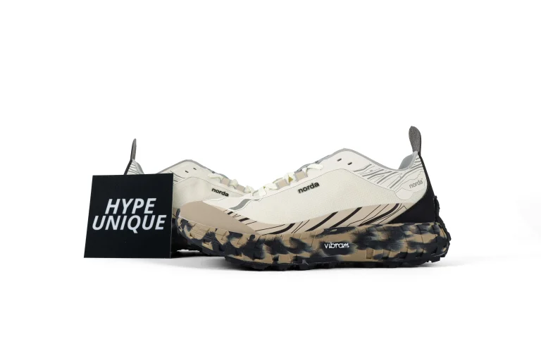 Norda 001A Abyss Beige Black Sneakers Side Profile