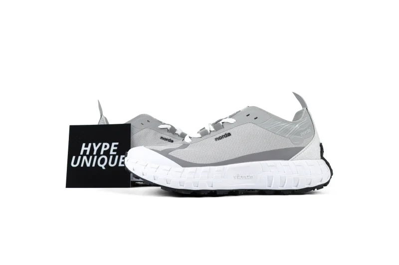Norda x Reigning Champ 001 "Heather Grey" Trail Sneakers